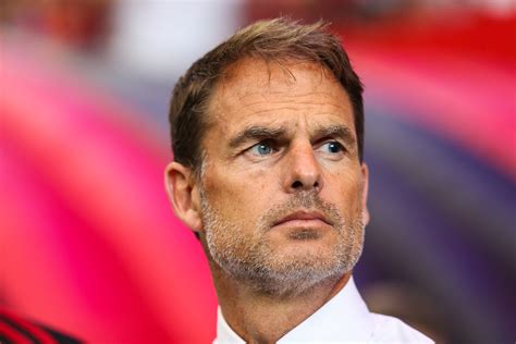 Coach louis van gaal knew the player well from their time together at ajax and wasted no time in bringing him to the club to strengthen the defence. Frank de Boer: 'We hadden alles goed op de rit bij Atlanta ...