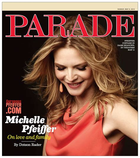 Michelle Pfeiffer Parade Magazine Michelle Pfeiffer Photo 30904981