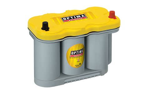 Optima 27f 27 Reverse Post Deep Cycle Agm Battery Yellow Top