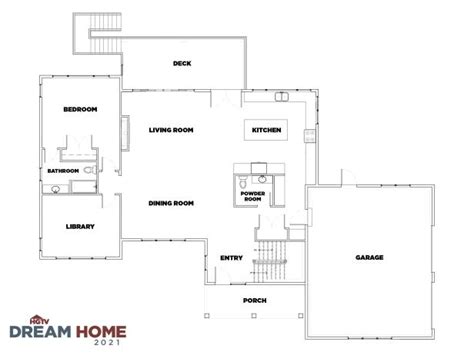 Discover The Floor Plan For Hgtv Dream Home 2021 Hgtv Dream Home
