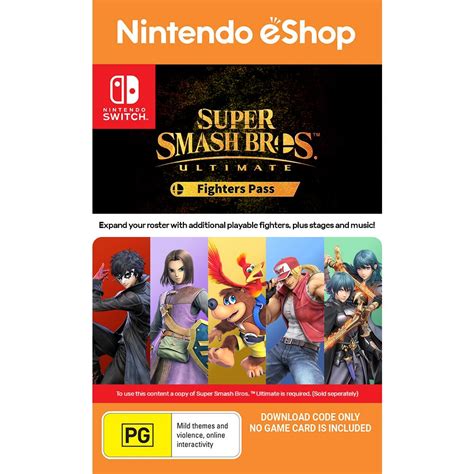 Super Smash Bros Ultimate Fighters Pass Game Add On Nintendo