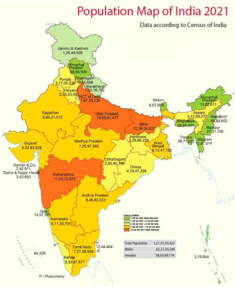 Population Of India Map Amanda Marigold