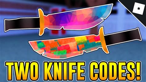 We have listed the codes of the g. TWO CODES FOR THE PATCHED KNIFE & SUNLIT GLASS KNIFE in SURVIVE THE KILLER | Roblox - YouTube