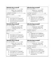 english teaching worksheets introducing