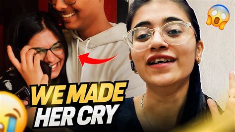 We Surprised Pinkdrip98 Which Made Her Cry Youtube