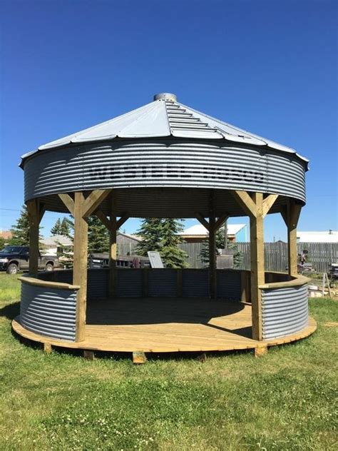 Grain Bin Gazebo Ideas Hot Sex Picture