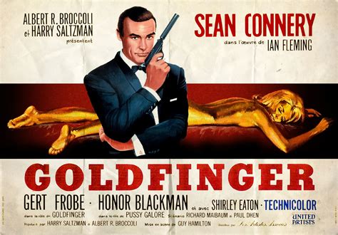 Goldfinger James Bond Movies James Bond Movie Posters James Bond
