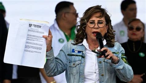 candidata presidencial sandra torres pone en duda transparencia del balotaje en guatemala