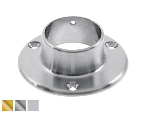 Brass And Stainless Steel Wall Flange For 2 Inch Tubing