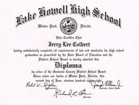 Printable High School Diploma Template Classles Democracy