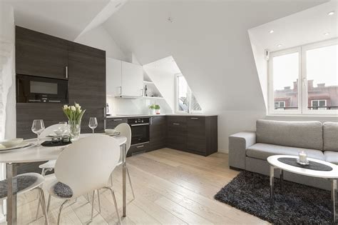 Unique Stockholm Attic Loft Apartment With Stylish Modern Decor