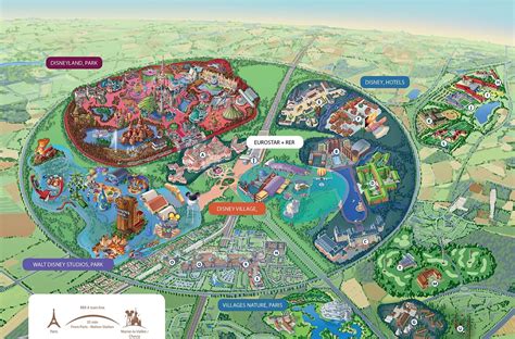 Karten und pläne von disneyland mit einem detaillierten plan der sehenswürdigkeiten von disneyland paris und walt disney studios. How to Spend One Day in Disneyland Paris | YAYPARIS