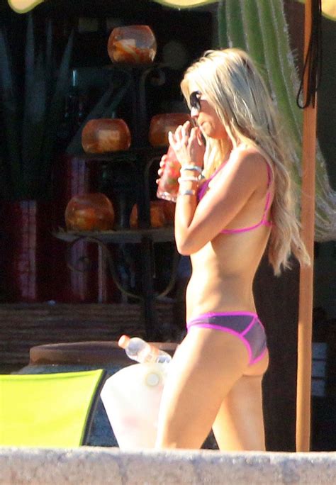 Christina El Moussa In Bikini At A Pool In Los Cabos 05102018