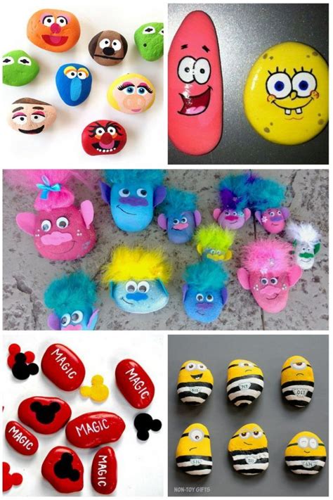 50 Super Fun And Creative Rock Painting Ideas Painted Rocks Kids