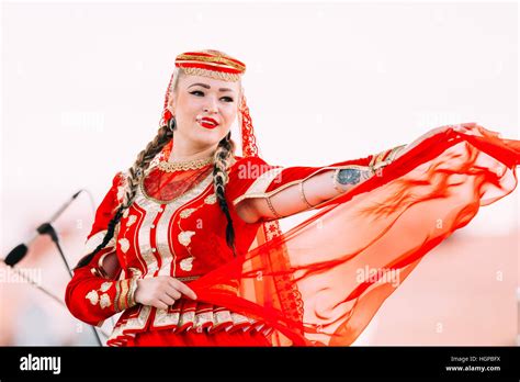 Azerbaijani People In Traditional Dress Hi Res Stock Photography And