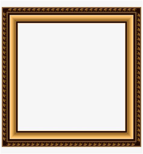Silhouette Frames Png Photo Frame Clipart Borders Ornate Square