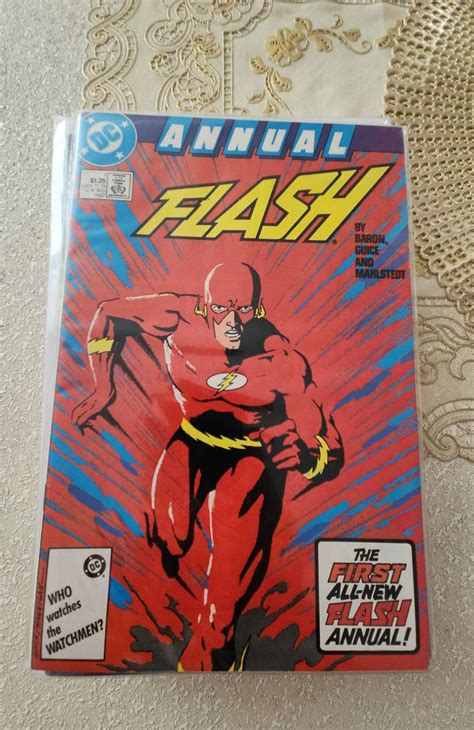The Flash Annual 1 1987 Comic Books Copper Age Dc Comics