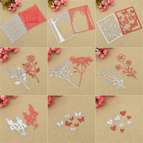 Out of the box technique with nestabilities dies. DIY Metal Cutting Dies Stencil Paper Craft Card Making Scrapbooking Album Decor | eBay
