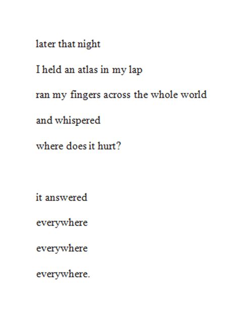 Book Quotes — Warsan Shire What They Did Yesterday Afternoon