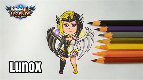 Cara Menggambar Lunox Versi Chibi Mobile Legends How To Draw Chibi