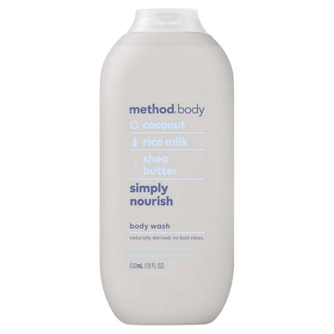 Method Body Wash Simply Nourish 18 Ounce