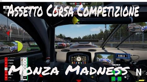 Assetto Corsa Competizione Monza Madness Youtube