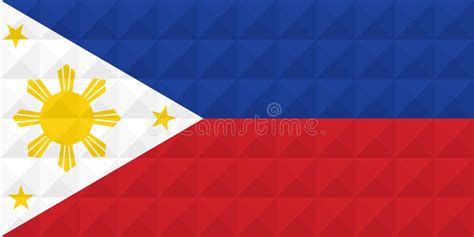 Artistic Flag Of Philippines Stock Vector Illustration Of Isolated