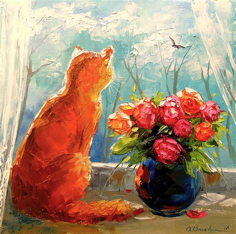 Картина Весна за окном Ольга Дарчук Jose Art Gallery