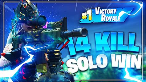 14 Kill Solo Win Fortnite Battle Royale Faze Spacelyon Youtube