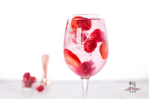 Pink Gin Spritz — What The Fruitcake