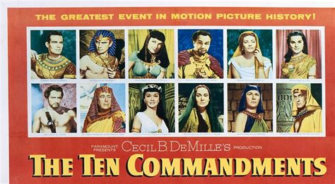 The Ten Commandments 1956 ⋆ Historian Alan Royle