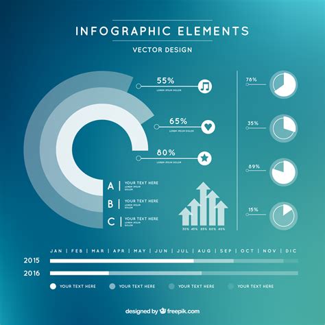 Data Driven Chart And Infographic Powerpoint Template Infographic