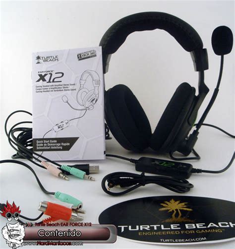 Review Turtle Beach EAR FORCE X12 Cómodos y uso Fácil Hardmaniacos