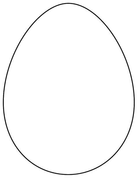 Sjabloon Paasei Easter egg coloring pages, Easter colouring