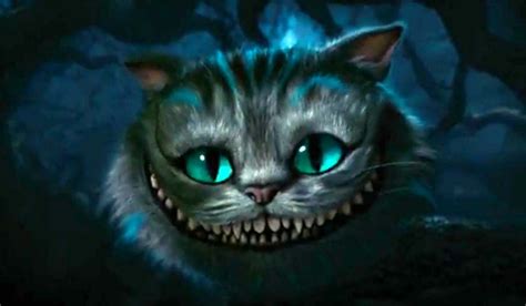 Goth Alice In Wonderland Cheshire Cat Cheshire Cat Still From Tim Burton S Alice In