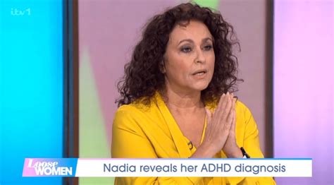 Loose Womens Nadia Sawalha Breaks Down In Tears Over Adhd Diagnosis