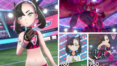 Pokemon Sword Shield Marnie Post Game Champion Cup Rematch Youtube