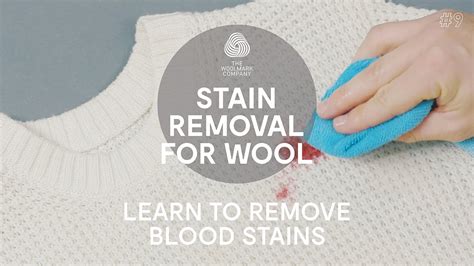 How To Remove Stains From Wool Clothes Blood Youtube