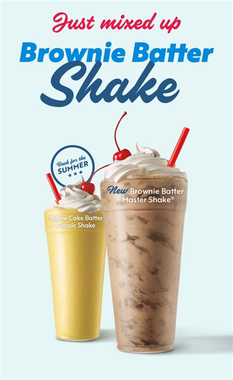 Sonic Debuted A New Milkshake Made With Brownie Batter