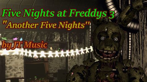 Sfmfnaf Another Five Nights By Jt Music Short Youtube