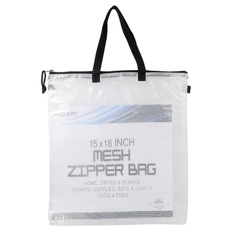 Pro Art Mesh Zipper Bag 15 X 18 In