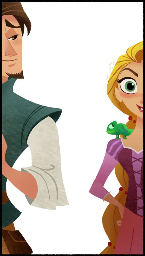 Eugene And Rapunzel Disney Channel Tangled Series Disneyexaminer