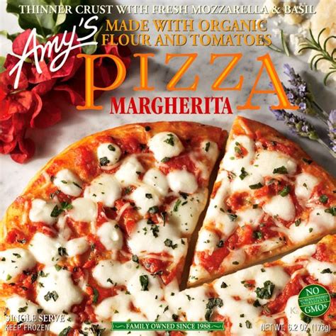 Single Serve Margherita Pizza Organic Pizza Margherita Pizza Frozen