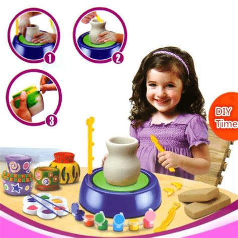 Buy Handicraft Toys Ceramic Pottery Wheel With Diy Clay Kits Best