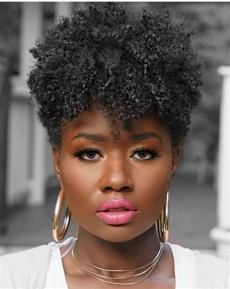 Tapered Natural Hair Cut Fine Natural Hair Natural Hair Short Cuts