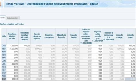 Ir 2021 Baixe Uma Planilha E Saiba Como Declarar Fundos Imobiliários