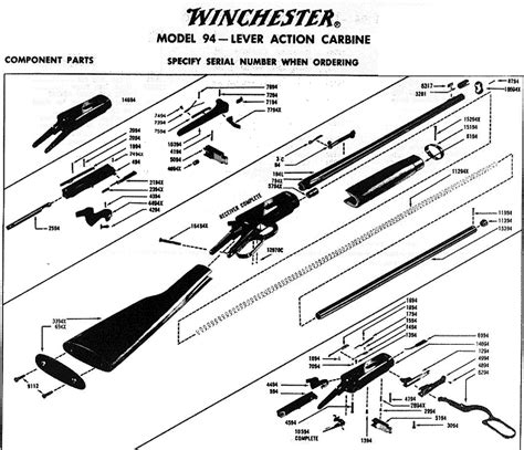 Winchester 1894 Parts Picture