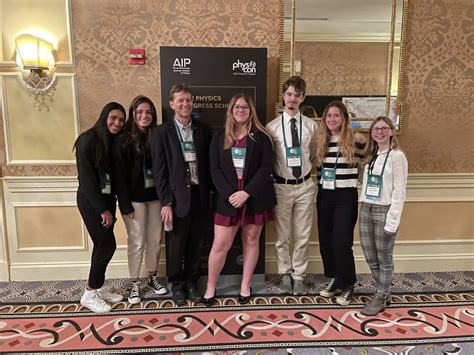 Randolph Students Attend 2022 Physics Congress News And Events