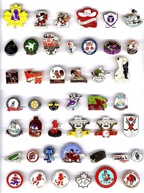 Old Timers Hockey Pins Canadian Oldtimers Hockey Pins American