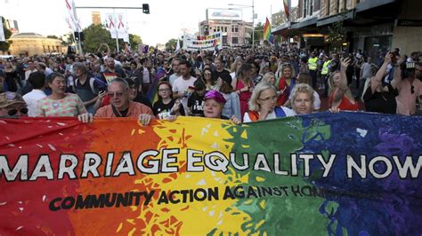 Australians Endorse Gay Marriage Ensuring Parliament Bill Ctv News